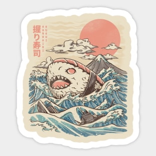 Sharkiri Sushi Sticker